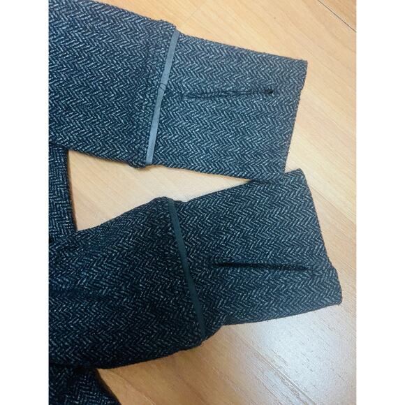 Lululemon Kanto Catch Me 1/2 Zip Herringbone Heathered Black Black Slate… - Picture 11 of 13